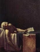 Jacques-Louis David marars dod USA oil painting artist